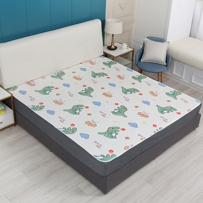 Cojín menstrual impermeable lavable Tía grande estera para estudiantes a prueba de fugas período menstrual pequeño colchón