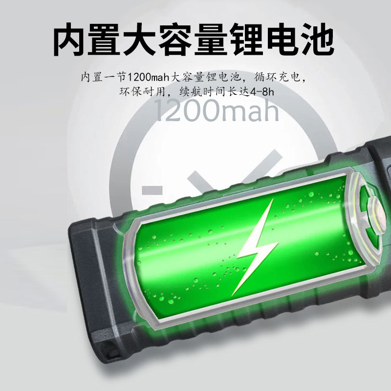 太陽エネルギーの懐中電灯の充電式の老人は丈夫です。|undefined