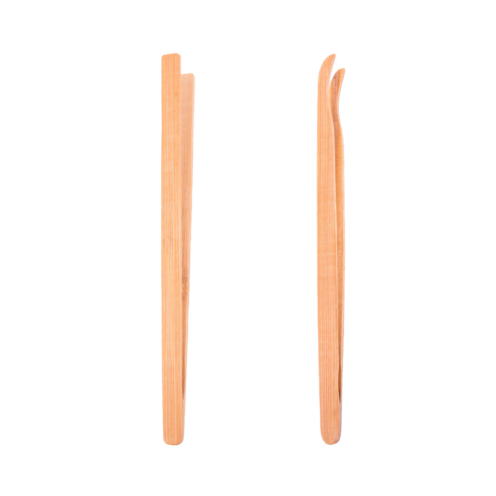 포장된 피딩 핀셋 2개(목재)