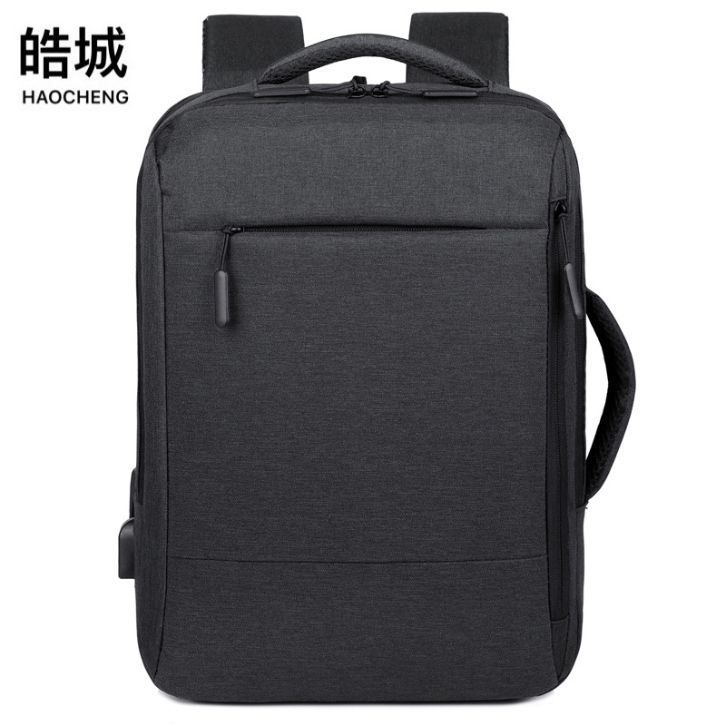 Mochila recargable USB para hombres de cercanías de negocios transfronterizos al por mayor Mochila portátil multifunción