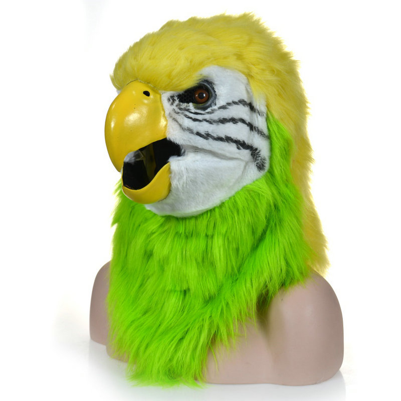 Máscara de cabeza de animal de cara completa Lobo Oso conejo León leopardo fotografía bola rendimiento máscara de película fabricante