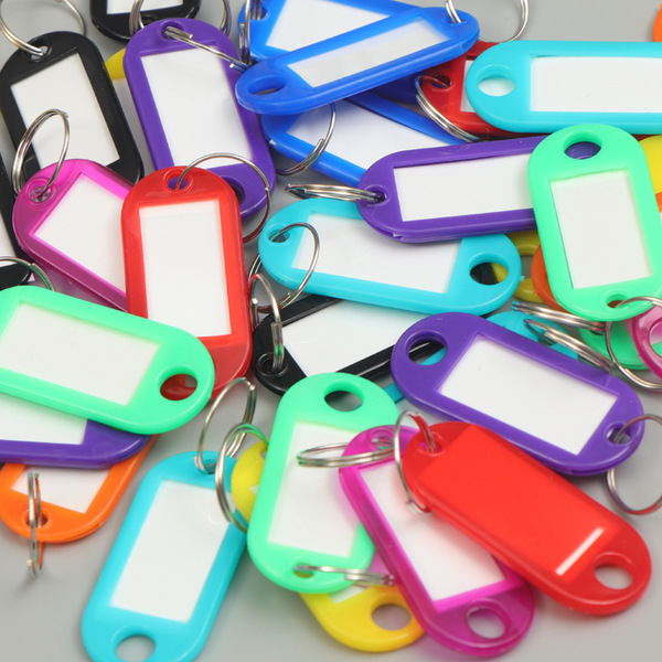 PP key card plastic number can write pendant listing hotel hotel tag…