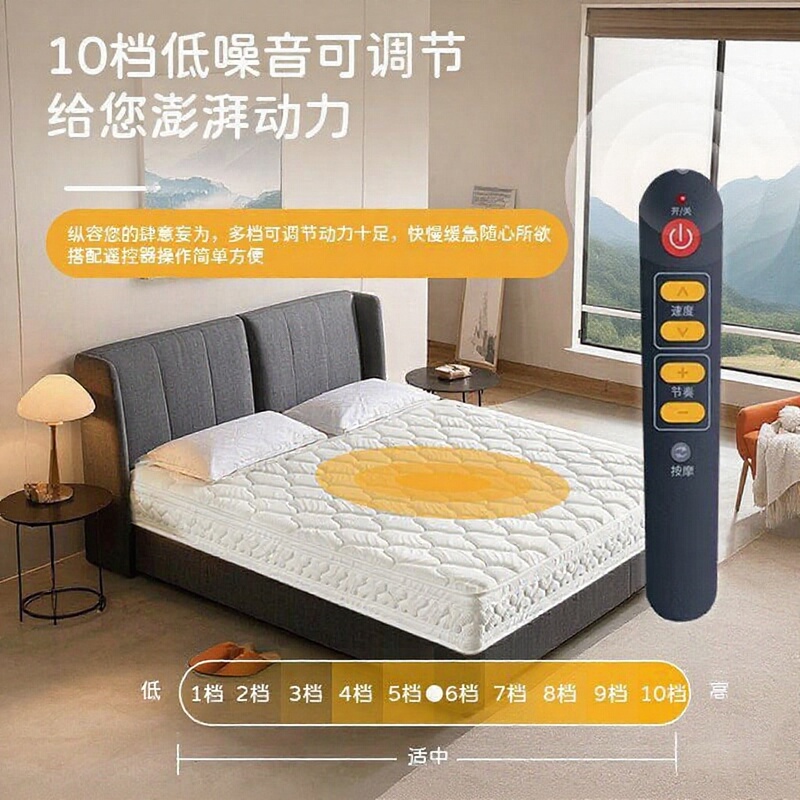 Foshan Mattress, Hotel-Specific, Erotic Electric Functional Mattress, Moderately Soft and Hard, Dual Sleeping Sensation, Simmons Spring Mattress