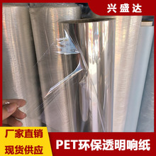 PET响纸透明 响纸批发 玩具用品PET响纸PET环保材料薄膜 聚酯薄膜