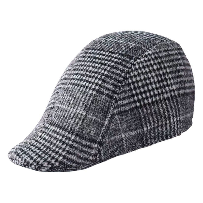 Мужская шапка Осенне-Зимняя шерстяная шапка для среднего и пожилого возраста, теплая Кепка Advance, берет для папы, хлопковая шапка для старика