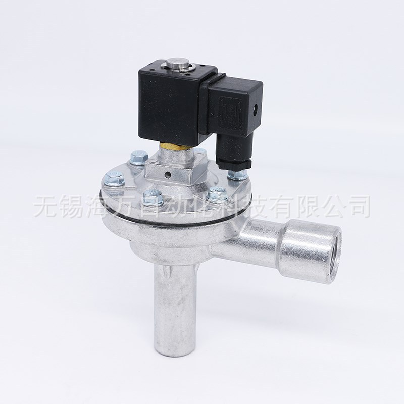 直角式6分长管气动布袋除尘器DMF-Z-20A,直角脉冲阀