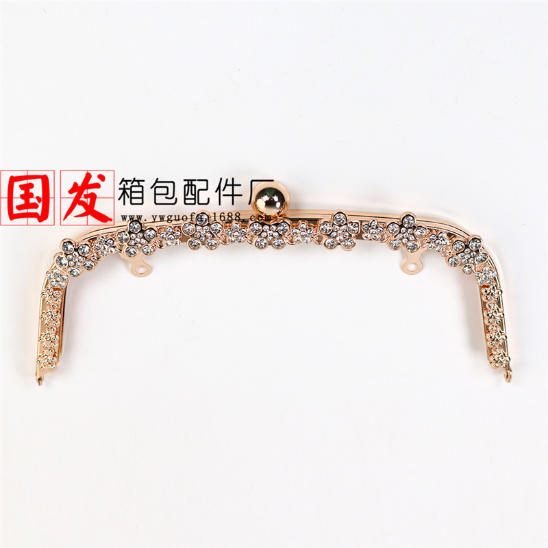 22 cm abovedado monje cabeza de ciruela oro agujero tornillo oro claro plateado