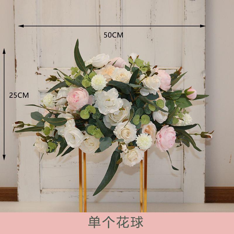 仿真复古花艺几何架子套装路引花球舞台背景t台路引布置装饰道具|undefined