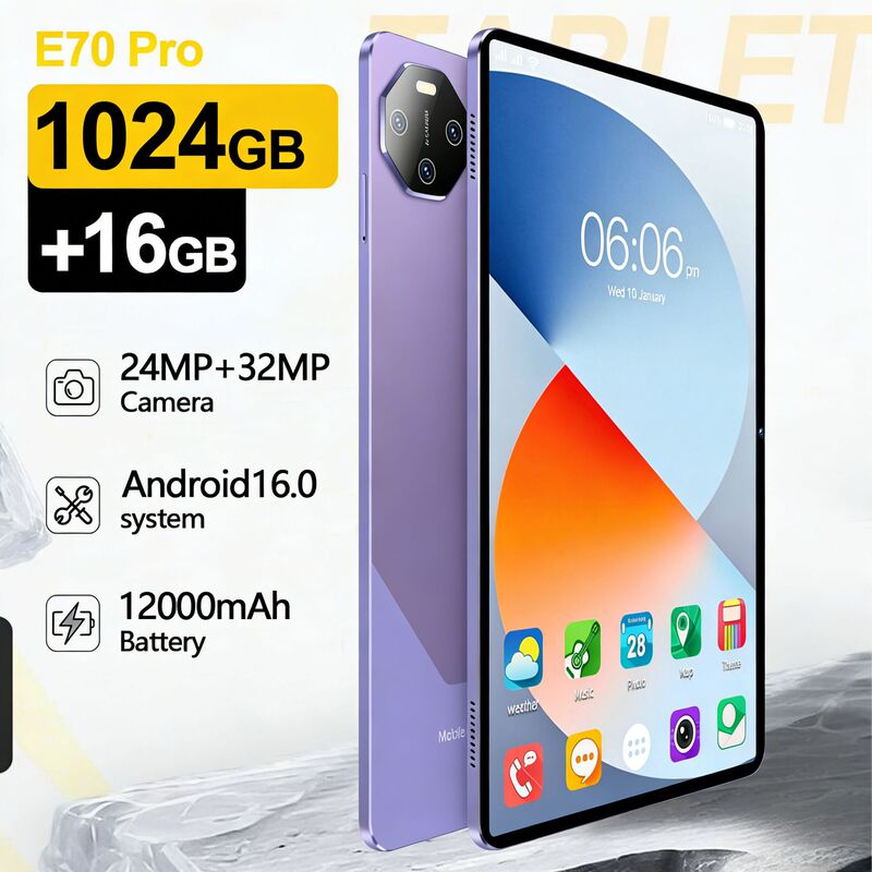 Cross-Border New Model 10.1 Android Tablet Computer Portable Full-Screen 4g Calling Foreign Trade Large-Screen Laptop