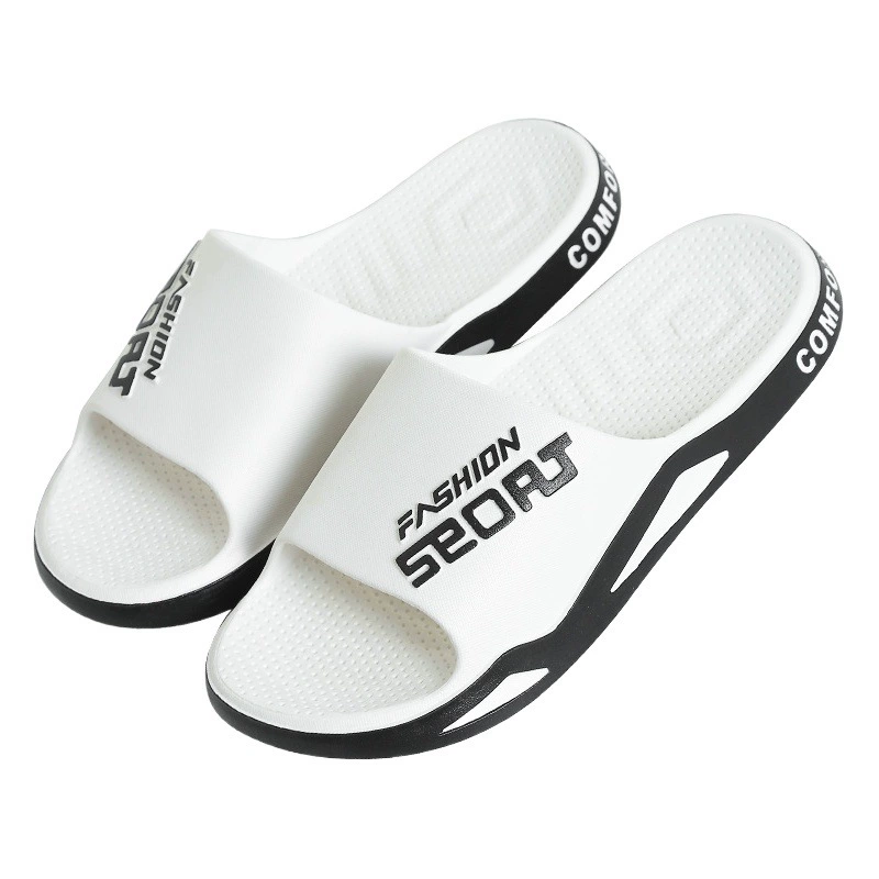 Новинка 2023 года, спортивные пляжные тапочки для мужчин и женщин, домашние тапочки с мягкой подошвой и дезодорантом для ванной комнаты, тапочки в корейском стиле