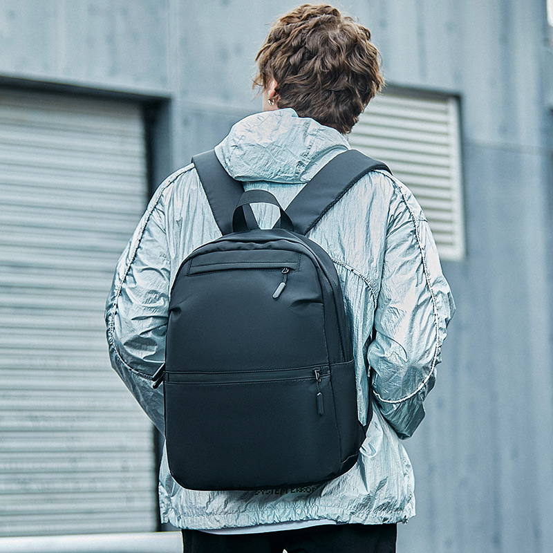 Mochila de los hombres de la escuela secundaria estudiante universitario gran capacidad simple computadora mochila de viaje marca de moda femenina