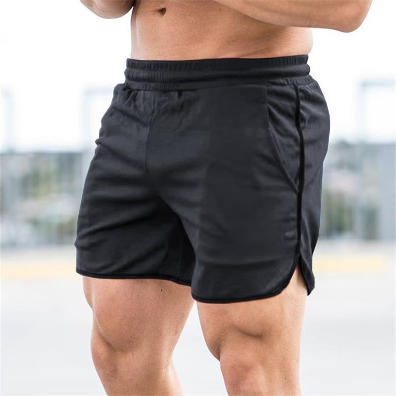 Muscle Sports Shorts Men's Training Three-point Pants Fitness Basketball Running Mesh Quick-drying Four-point Pants Summer Five-point Shorts