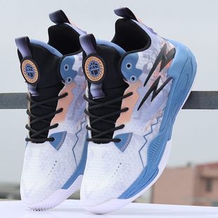 New Men's Sports Basketball Shoes, Non-Slip, Wear-Resistant, Lightweight, Performance, Breathable, Thin Mesh, Casual, Versatile, Shock-Absorbing and Rebound
