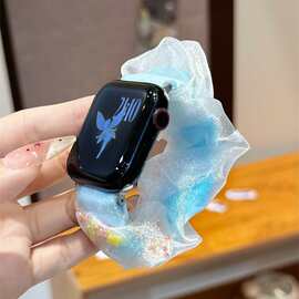 大肠发圈表带适用于苹果Apple手表带iwatch10/987654321SE手表带