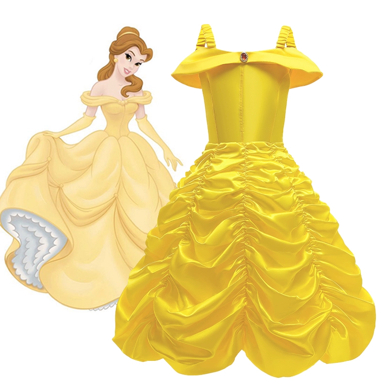 Косплей Красавица и чудовище платье принцессы Belle трансграничная внешняя торговля Amazon качество Хэллоуин одеваются костюмы