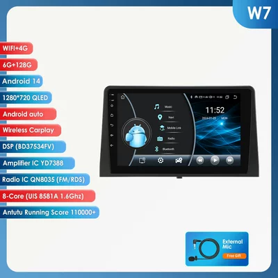 DVD Navigation: Gps Reversing Camera - 6128g-wifi4glte-version-8581a-carplay-eight-core-10inch-adapt-to-citroen-berlingo-2019-peugeot-partner-rifter