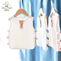 Baby Pipa хлопчатобумажная летняя тонкая 1 детское мужское и женское хлопковое пальто детское полое жилет 3 года