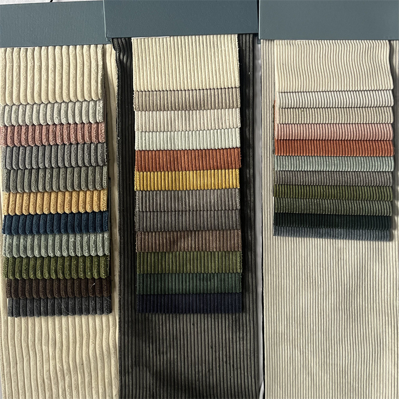 Corduroy sofa fabric (2)