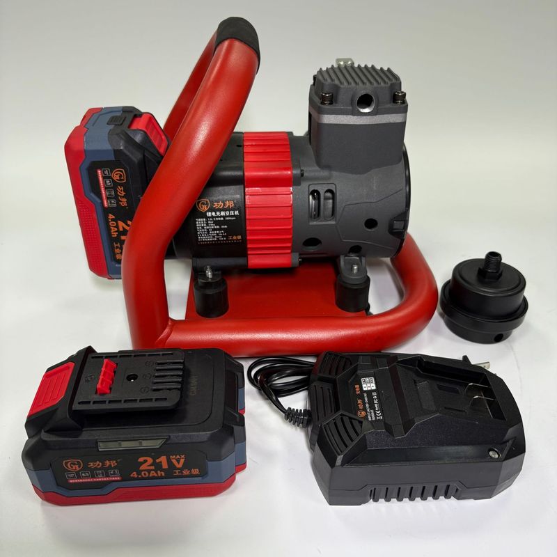 Gongbang 工業用グレードツール (工場) Gongbang ブラシレスエアコンプレッサー タイプ A (リアル 2000 セル)|undefined