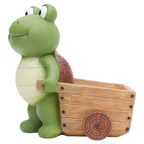 Original cartoon courtyard balcony panda resin large flower pot micro landscape gardening succulent potted decorative flower pot flower pot