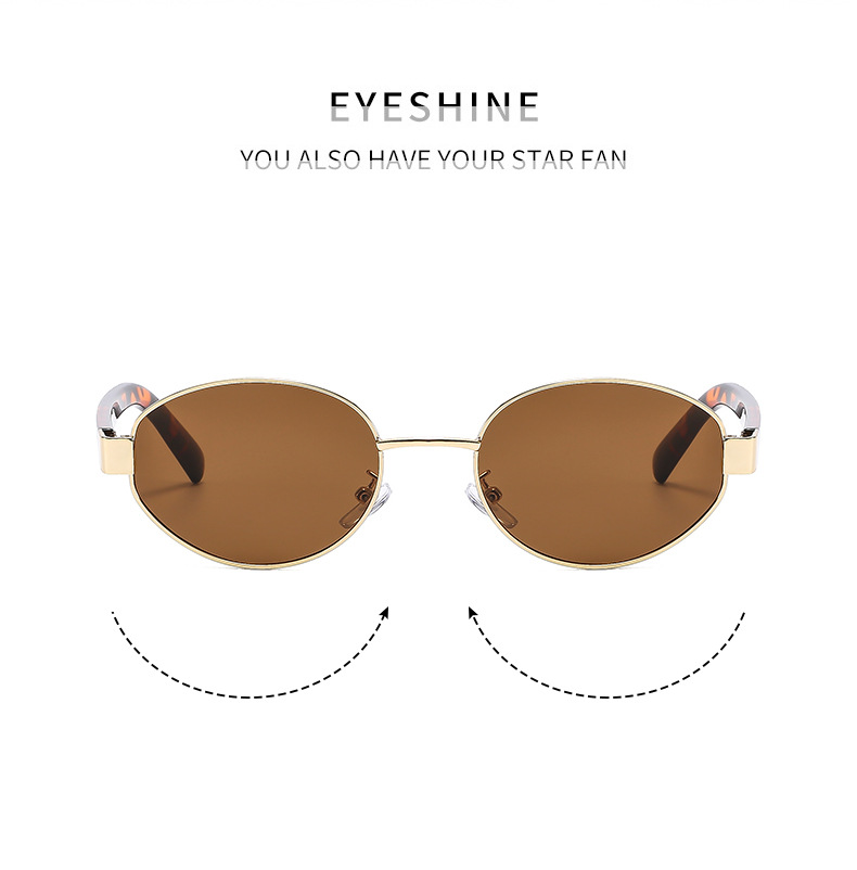 50g Weight Full Frame Glasses Structure Sunglasses Classification Ac, UV400 Protection Lens Material Oval Frame Glasses Style Travel, Fishing Occasion Solid Color Pattern All Seasons Season Women's Gender Casual Style Casual Solid Color Ac UV400 Protection Oval Frame Full Frame Women's Sunglasses 3