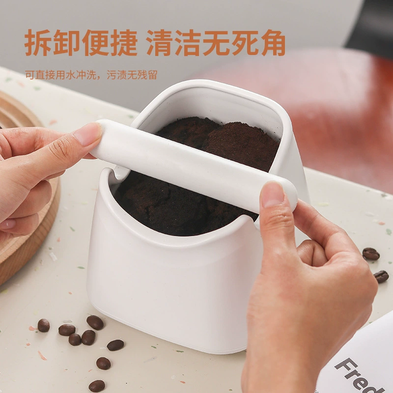 Plastic small coffee square shatterproof non-slip handle