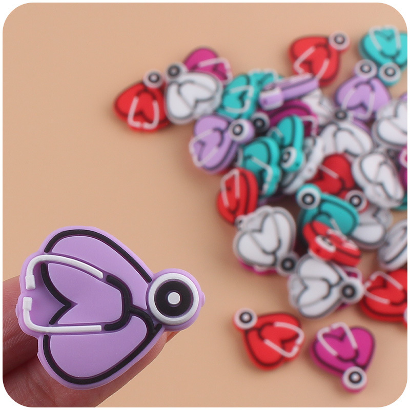 Bebé suministros dibujos animados animal mariposa silicona mordedor creativo DIY bebé molar pezón anti-caída cadena Accesorios