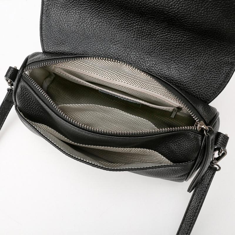 Top Grain Cowhide Small Square Bag For Women 2026 New Fashion Genuine Leather Mother's Bag Large Capacity Crossbody Shoulder Pillow Bag - Thumbnail 4