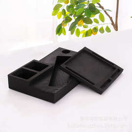 EPE植绒珍珠棉内衬节日礼盒减震包装材料红酒瓶保护泡沫棉板