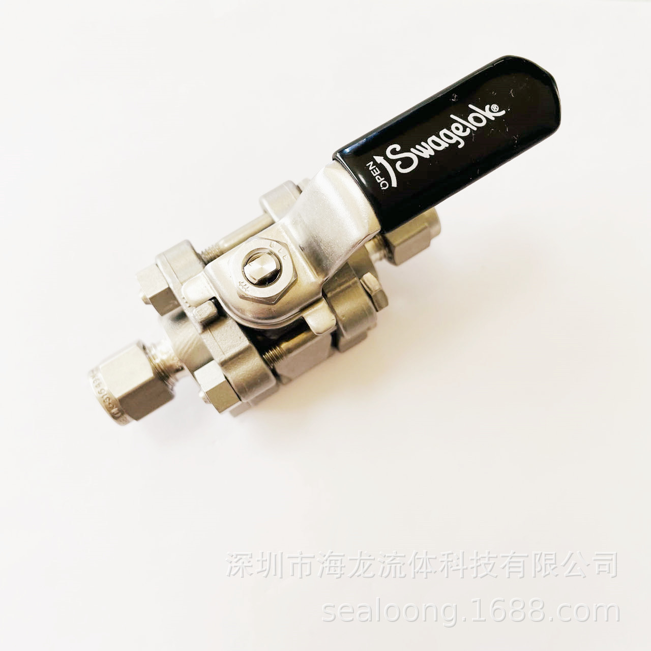 Swagelok316不锈钢原装卡套球阀SS-62TS6