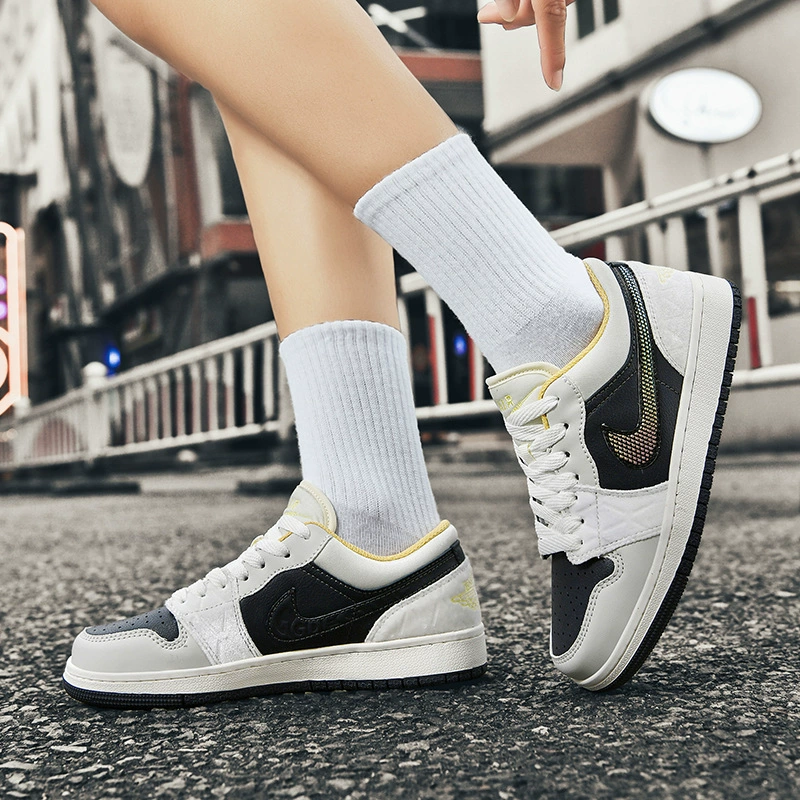 Курица Aj1 мужские кроссовки Putian подлинный платиновый разворот Dunk SB чёрный миф Укконг место преступления низкий топ спортивные кроссовки