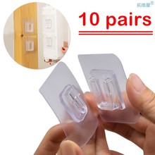 Double-Sided Adhesive Wall Hook on Hangers Stickers Hooks Wa