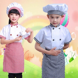 Детская кухонная форма, костюм для детского сада для работы