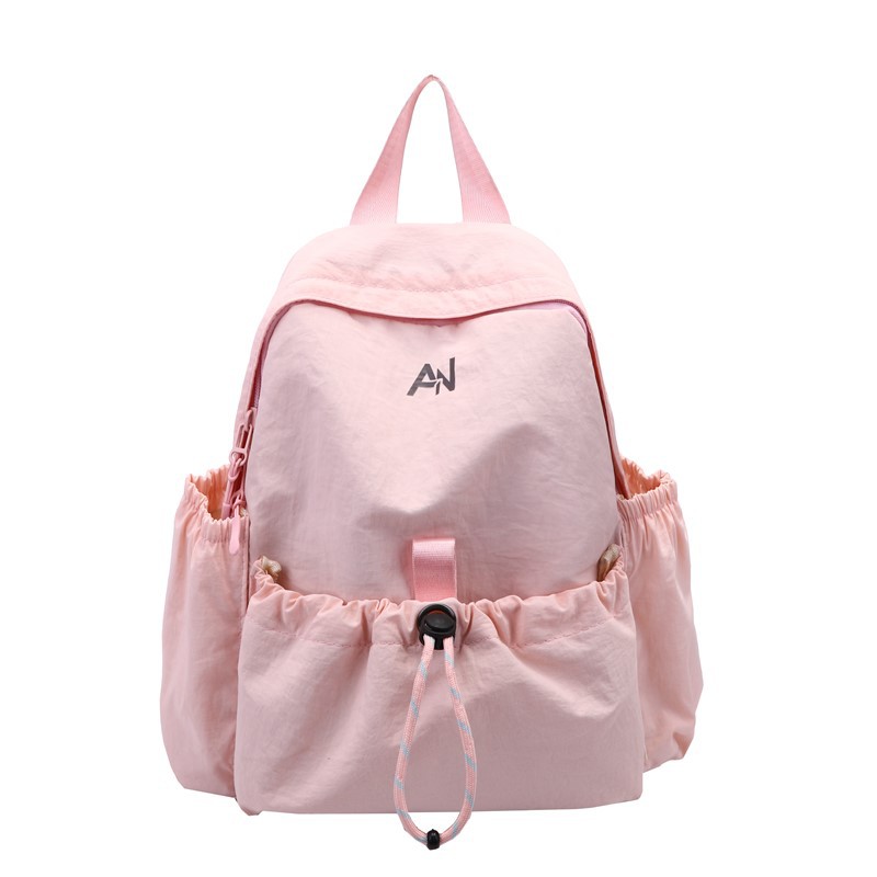Jardín de infantes bolsas escolares de color contraste cuerda de dibujo de gran capacidad mochila de niños y niñas al aire libre bolsa de montaña para niños