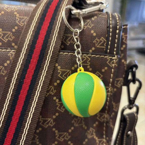 Football fashionable small keychain