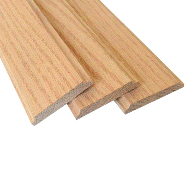 Фабрика оптовая продажа твердой древесины линия украшения древесины линия DIY натуральная твердая древесина окна крышка линии двери Крышка линии Инь угловой линии