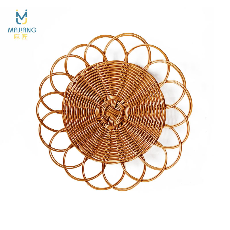 꽃 모양의 플라스틱 땋기 30CM, 약 67g