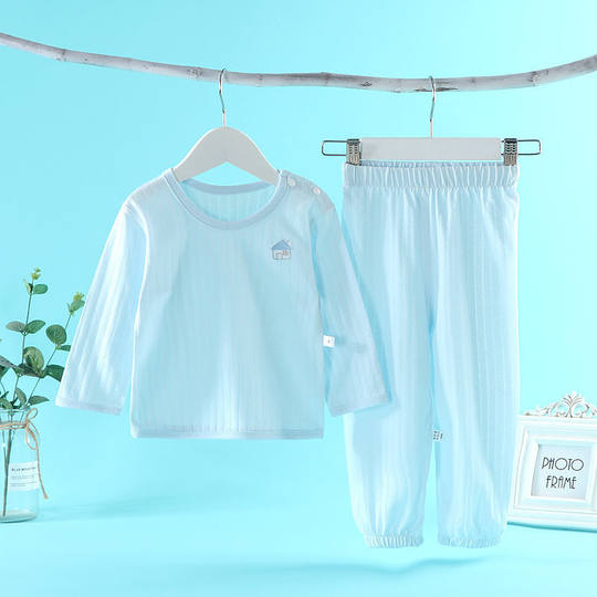 Infant Air-Conditioned Clothing, Boys' Cotton Bloomers Suit, Baby Boneless Pajamas, Pajamas, Girls' Home Clothing Manufacturer