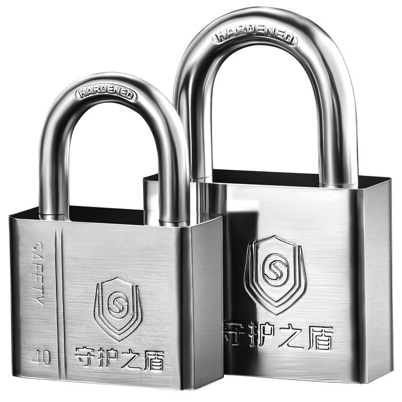 通开挂锁防水防锈家用宿舍仿不锈钢挂锁 通用锁一把钥匙开多把锁