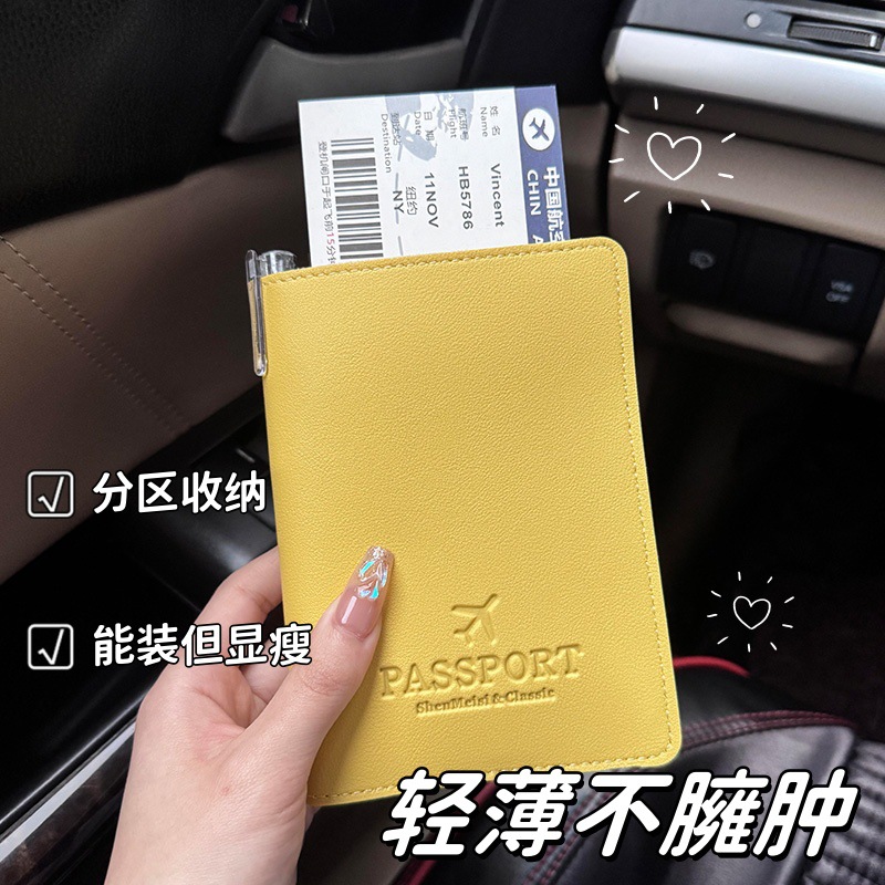 Reisepass-Organizer, multifunktional, Damen, All-in-One