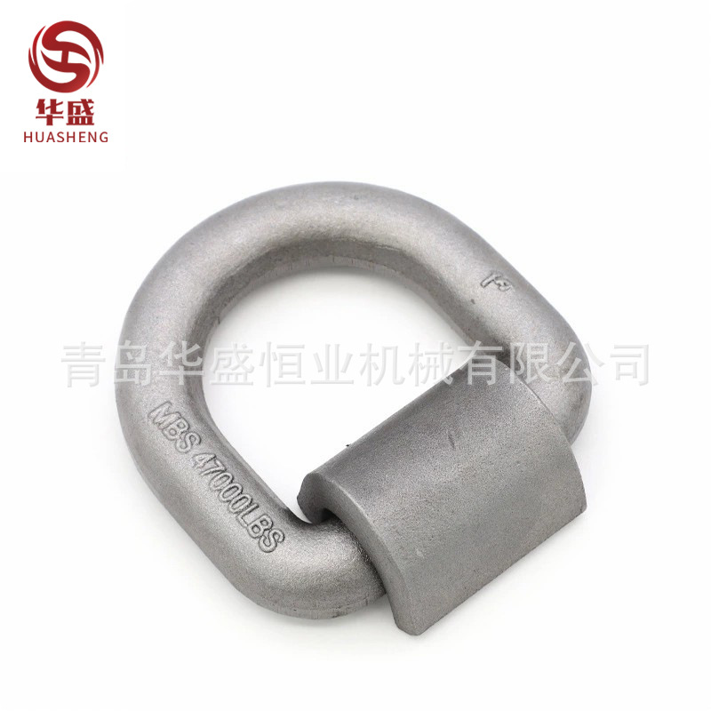 D型环  规格齐全 锻造厂锻造D形环 锻造集装箱船用绑扎地令 地铃