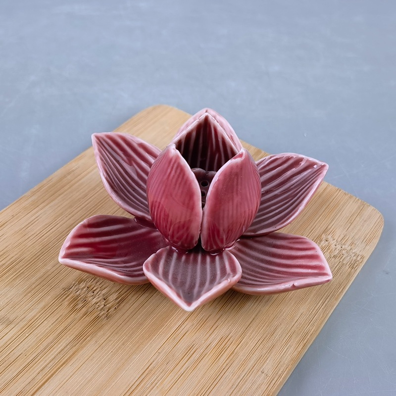 Quemador de incienso de cerámica transfronterizo hilo incienso rana incienso asiento de incienso mini marco de incienso zen soporte de incienso yoga oficina hogar