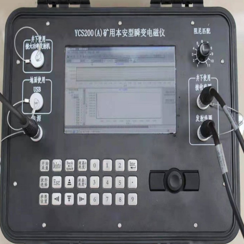 Detección geológica de detección de electromagnetismo transitorio de minería, predicción avanzada, posicionamiento preciso, alta eficiencia y seguridad