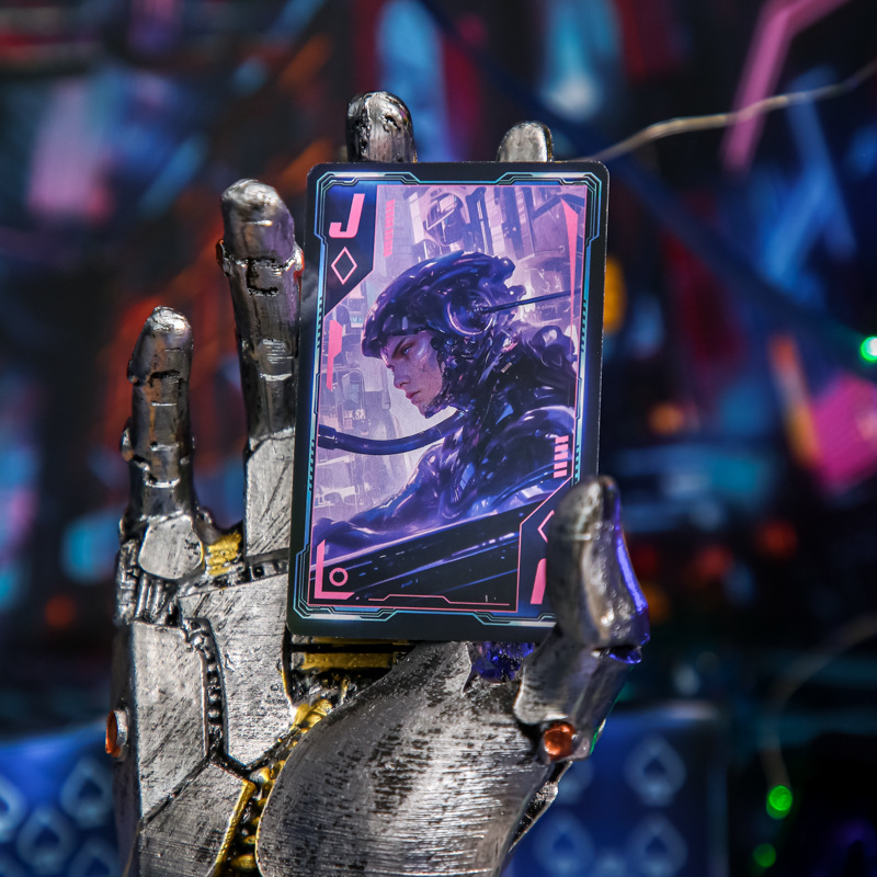 Mr. Paper Personajes de Ciencia Ficción Ciberfantasía Aliexpress Nuevo Cartón de Papel Puzzle Tarjetas de Entretenimiento