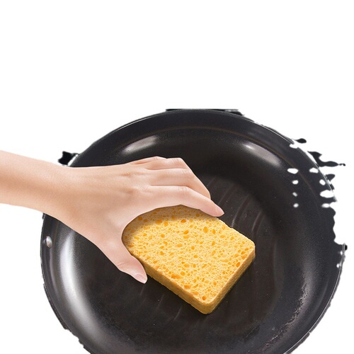Baijiahaoshi scouring pad, dishwashing cloth, pot sponge, wood pulp sponge, cleaning dish towel, kitchen decontamination sponge block