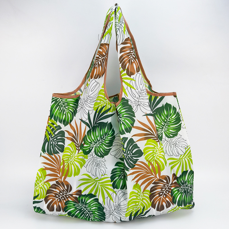 日韩折叠环保购物袋轻防水大容量超市收纳包便携买菜包加厚手提袋