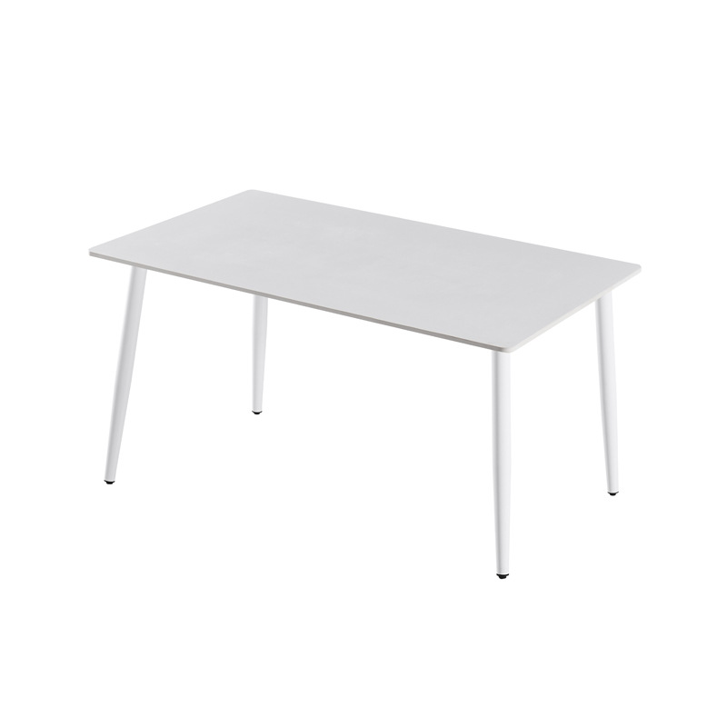 Marco blanco-borde recto blanco puro mate