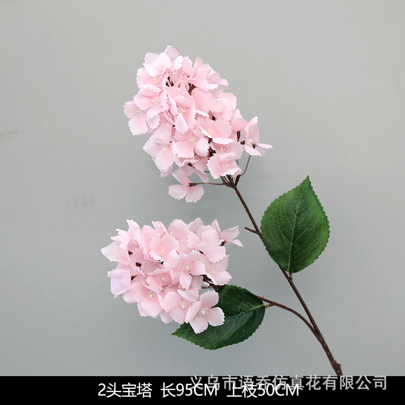 ピンクの造花シーンアレンジメント花の造花ブーケ装飾造花造園アジサイシルクフラワー装飾花|undefined