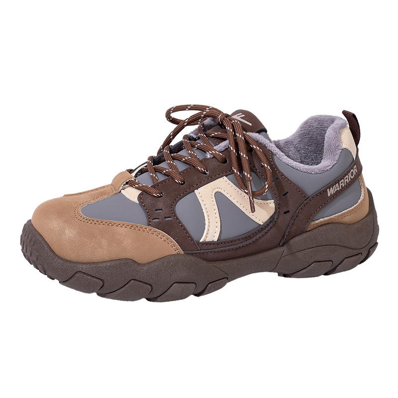 Huili Meilade nuevo tipo de zapatos de invierno con zapatos de algodón cómodos de lana, zapatos calientes de viaje de color universal