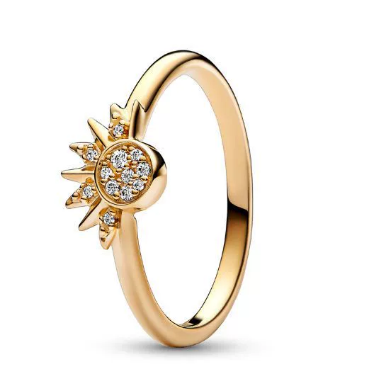 Brand ring solar-powered, high-quality style, DIY